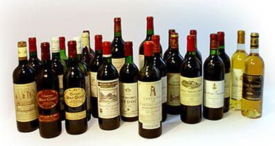 Bordeaux Weine